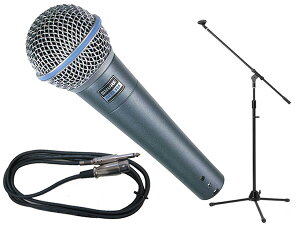 SHURE VA BETA58A Or}CNX^hSETitH[-XLRj  u[/Xg[gΉ̃}CNX^h5m̃P[u ̃Zbg y1114_A݌ɂ z