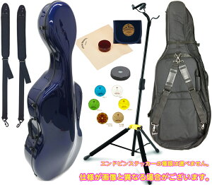 Carbon Mac J[{}bN CFC-3 BLUE `FP[X F 4/4TCY bN ^Cv n[hP[X cello hard cases@CFC3 u[ Zbg B@kC    s