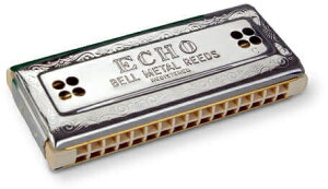 HOHNER ( z[i[ ) Echo-Harp C/G 2×32 gn[jJ 54/64 GR[n[v n[jJ 16 [v{fB Tremoro Harmonica@kC  s