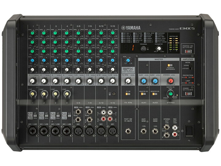 楽天市場】YAMAHA ヤマハ スピーカー4台 EMX4SPライブセット512S 