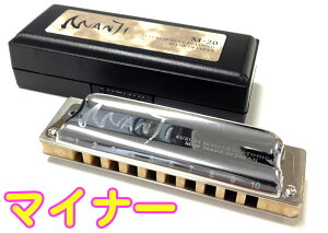 SUZUKI ( XYL ) MANJI Cm }Ci[ M-20 }W 10 ez[Y n[jJ u[Xn[v { Blues Harmonica C minor y n[v