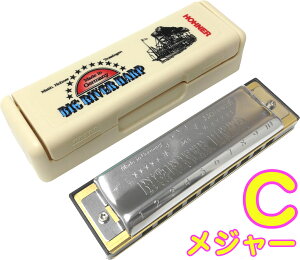 HOHNER ( �z�[�i�[ ) Big River Harp C�� MS 590/20 10�� �r�b�O���o�[�n�[�v �u���[�X�n�[�v�^ 10Holes blues harmonica�@�k�C�� ���� �����s��