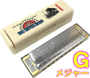 HOHNER ( �z�[�i�[ ) Big River Harp G�� MS 590/20 10�� �r�b�O���o�[�n�[�v �u���[�X�n�[�v�^ 10Holes blues harmonica�@�k�C�� ���� �����s��