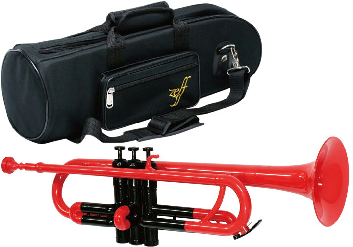 楽天市場 Zeff ゼフ Zpt 01 Red Blk トランペット 新品 調整品 アウトレット プラスチック レッド 管楽器 赤色 Trumpet 北海道 沖縄 離島不可 ワタナベ楽器 楽天ｓｈｏｐ