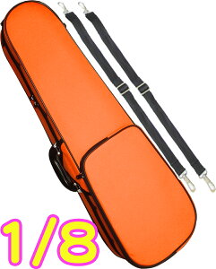 CarloGiordano JW_[m TRC-100C IW ORG 1/8 oCIP[X qp bN Z~n[hP[X 81 P[X violin case orange@kC  s
