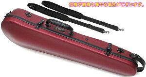 Carbon Mac カーボンマック CFV-2S S-WRD サテン ワインレッド バイオリン ケース リュック 4/4 3/4 ハードケース violin cases red 北海道 沖縄 離島 同梱 代引き不可