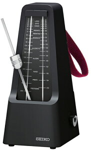 SEIKO ( ZCR[ ) SPM400 ubN BK Uq gm[  u F SPM-400 metronome black@kC  s