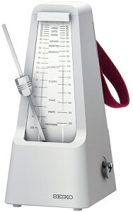 SEIKO ( ZCR[ ) SPM400 zCg Uq gm[  u F y SPM-400 metronome white@kC  s