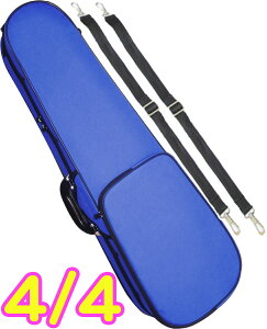 CarloGiordano JW_[m TRC-100C u[ MBL 4/4 oCIP[X bN^Cv Z~n[hP[X 44 P[X violin case blue F@kC  s