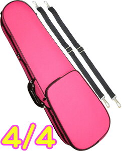CarloGiordano JW_[m TRC-100C sN DPK 4/4 oCIP[X bN^Cv Z~n[hP[X 44 P[X violin case pink@kC  s