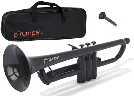 PINSTRUMENTS PTRUMPET1BLK ブラック pTrumpet プラスチック トランペット B♭ 管楽器 Pトランペット 本体 trumpet black　北海道 沖縄 離島不可