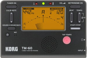 KORG RO TM-60 BK `[i[ gm[ ubN dq N}`bN`[i[ ty Ǌy combo tuner metronome@kC  s