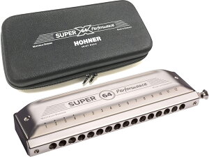 HOHNER �z�[�i�[ NEW SUPER 64 7582/64 �N���}�`�b�N�n�[���j�J �X���C�h�� 16�� �����{�f�B Super-64 �n�[���j�J�@�k�C�� ���� �����s��