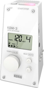 KORG RO AEgbg KDM-3-WH fW^ gm[ zCg 剹 dqgm[ e|\ KDM3 F digital white metronome@kC  s