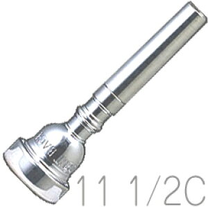 Vincent Bach ( BZg obN ) 11-1/2C gybg }EXs[X SP ⃁bL X^_[h trumpet mouthpiece Silver plated 11 1/2C@kC  s