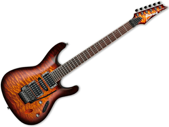 楽天市場】Ibanez アイバニーズ S670QM DEB エレキギター 薄ボディ S 