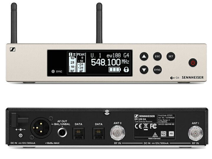 楽天市場】SENNHEISER ( ゼンハイザー ) EW 100 G4-935-S-JB 