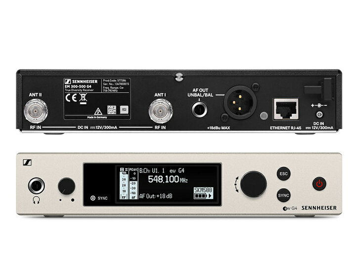 楽天市場】SENNHEISER ゼンハイザー EW 500 G4-965-JB ◇ ワイヤレス 