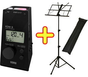 KORG RO AEgbg KDM-3-BK fW^ gm[ ubN dqgm[ F black digital metronome KDM-3 BK ʑ Zbg B@kC  s