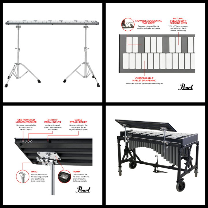 楽天市場】Pearl パール EM-1 MalletSTATION マレットステーション【EM 