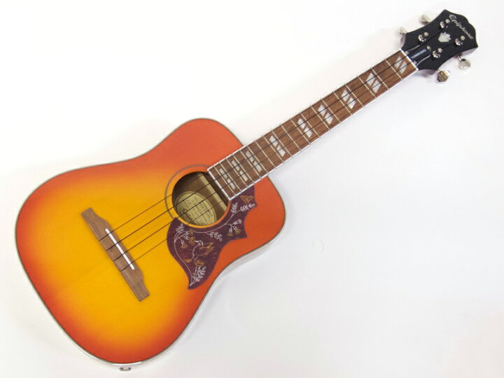 楽天市場】Epiphone エピフォン Hummingbird Ac/El Ukulele Tenor FC 