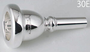 B.TilZ ( ティルツ ) 30E チューバ用 マウスピース バコモデル 銀メッキ仕上げ モデル No.30E BAKO SP Tuba mouthpiece 金管楽器 チューバマウスピース