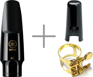 YAMAHA }n AS-4C AgTbNX }EXs[X K`[ Lbv Zbg X^_[h 4C  4C Alto saxophone mouthpiece@kC  s