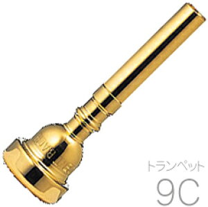 Vincent Bach BZg obN 9C GP gybg }EXs[X bL  Trumpet mouthpiec gold@kC  s