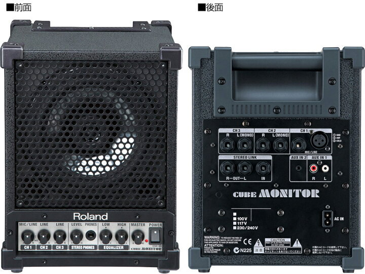 楽天市場】Roland ローランド CM-30 +AKGワイヤレスマイク2本セット 