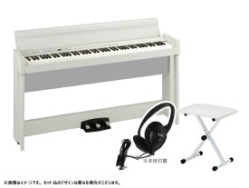 KORG ( コルグ ) 電子ピアノ デジタルピアノ C1 Air-WH キーボードベンチセット ホワイト【取り寄せ商品 】