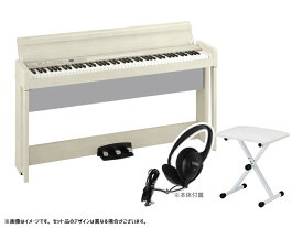 KORG ( コルグ ) 電子ピアノ デジタルピアノ C1 Air-WA キーボードベンチセット ホワイト アッシュ 　【取り寄せ商品 】