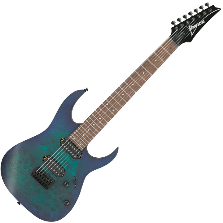 楽天市場】Ibanez アイバニーズ RG7421PB SBF 7弦ギター Sapphire Blue 