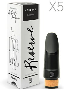 D'Addario Woodwinds __I EbhEBY X5 MCR-X5 [ Nlbg }EXs[X RICO RESERVE B clarinet mouthpieces LRICRECLMPX5@kC  s