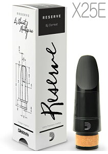 D'Addario Woodwinds __I EbhEBY X25E MCR-X25E [ Nlbg }EXs[X RICO RESERVE B clarinet mouthpieces LRICRECLMPX25E@kC  s