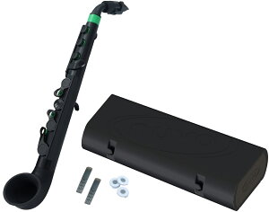 NUVO ヌーボ jSax 2.0 N520JBGN ブラック グリーン Jサックス プラスチック 管楽器 J サックス 初心者 練習用 リード楽器 黒色 緑色 Green 北海道 沖縄 離島不可