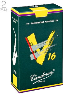 �y���[���֏o�וi�z vandoren ( �o���h�[���� ) SR702 �A���g�T�b�N�X�p V16 ���[�h 2�� 1�� �o�� 10������ E�� alto saxophone reed �A���g�T�b�N�X���[�h �o���h���� V-16 �y�k�C���s��/����s��/�����s��/