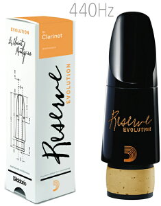 D'Addario Woodwinds �_�_���I �E�b�h�E�B���Y MCE-EV10 ���[���� �G���H�����[�V���� B�� �N�����l�b�g �}�E�X�s�[�X440Hz Bb EV10 RESERVE Evolution Clarinet �@�k�C�� ���� �����s��