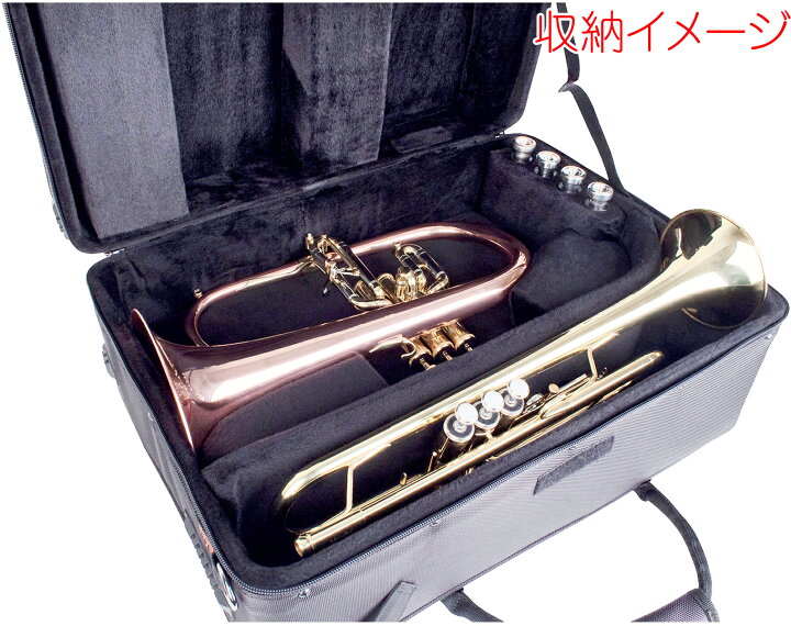 楽天市場】PROTEC プロテック PB-301F ダブルケース トランペット 