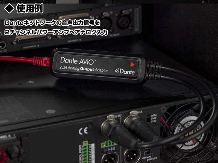 楽天市場】Audinate ( オーディネイト ) Dante AVIOアダプター 