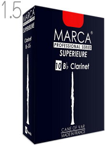 �p�b�P�[�W���قȂ�ꍇ����y���[���֏o�וi�z MARCA ( �}�[�J ) �X�y���A�� B�� �N�����l�b�g 1.5 ���[�h 10������ 1�� Bb clarinet professional reed SUPERIEURE �t�����X�� 1-1/2 �y�k�C���s��/����s��/��