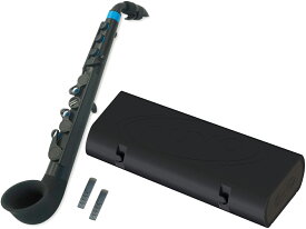 NUVO ( ヌーボ ) jSAX ブラック ブルー N520JBBL プラスチック 管楽器 サックス 初心者 練習用 リード楽器 サクソフォン 黒 青 水色 Blue　北海道 沖縄 離島不可