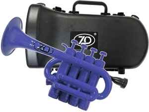 ZO ( ゼットオー ) ピッコロトランペット PC-10 ダークブルー 調整品 新品 アウトレット プラスチック B♭ A piccolo trumpet Dark Blue　北海道 沖縄 離島不可