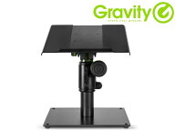 Gravity グラビティー GSP3102 (1本) ◆ 卓上モニタースピーカースタンド 角度調節機能付 デスクトップス…