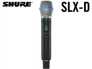SHURE �V���A SLXD2/B87A�ySLXD2/B87A=-JB�z �� BETA87A�}�C�N�w�b�h�t���n���h�w���h�^���M�@ �m SLX-D �V���[�Y �n