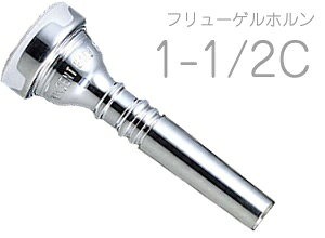 Vincent Bach ( BZg obN ) 1-1/2C t[Qz }EXs[X SP ⃁bL X^_[h Flugelhorn mouthpiece Silver plated 1 1/2C@kC  s