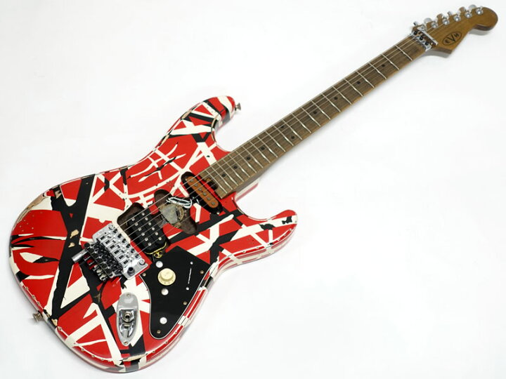 楽天市場】EVH ( イーブイエイチ ) Striped Series Frankie Red with 