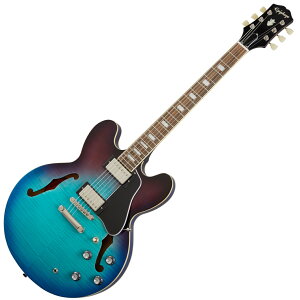 Epiphone �G�s�t�H�� ES-335 Figured Blueberry Burst �Z�~�A�R �G���L�M�^�[ by �M�u�\�� 335 �u���[�x���[�E�o�[�X�g�y �N���X�}�X �Z�[�� �z