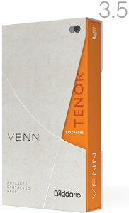 【メール便出荷品】 D'Addario Woodwinds ( ダダリオ ウッドウィンズ ) VTS0135G2 ヴェン テナーサックス 3.5 リード 樹脂 ケーン粒子 混合 樹脂リード 3-1/2 1枚 VENN Tenor saxophone 3半 【北海道不可/沖縄不