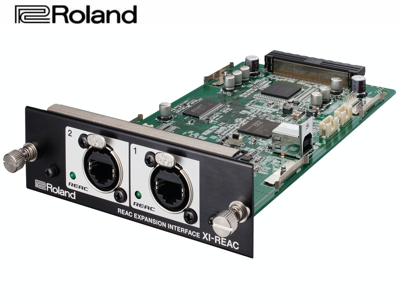 XI-REAC REACインターフェイス モジュール Roland ローランド REAC拡張インターフェイス ブランド買うならブランドオフ M-5000C O.H.R.C.A 映像 M-5000 激安 音声関連機器 V-1200HD用