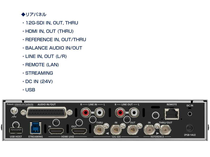 楽天市場】Roland ローランド VC-100UHD ◇ 4K ビデオ スケーラー Roland VC-100UHD 4Kビデオスケーラー